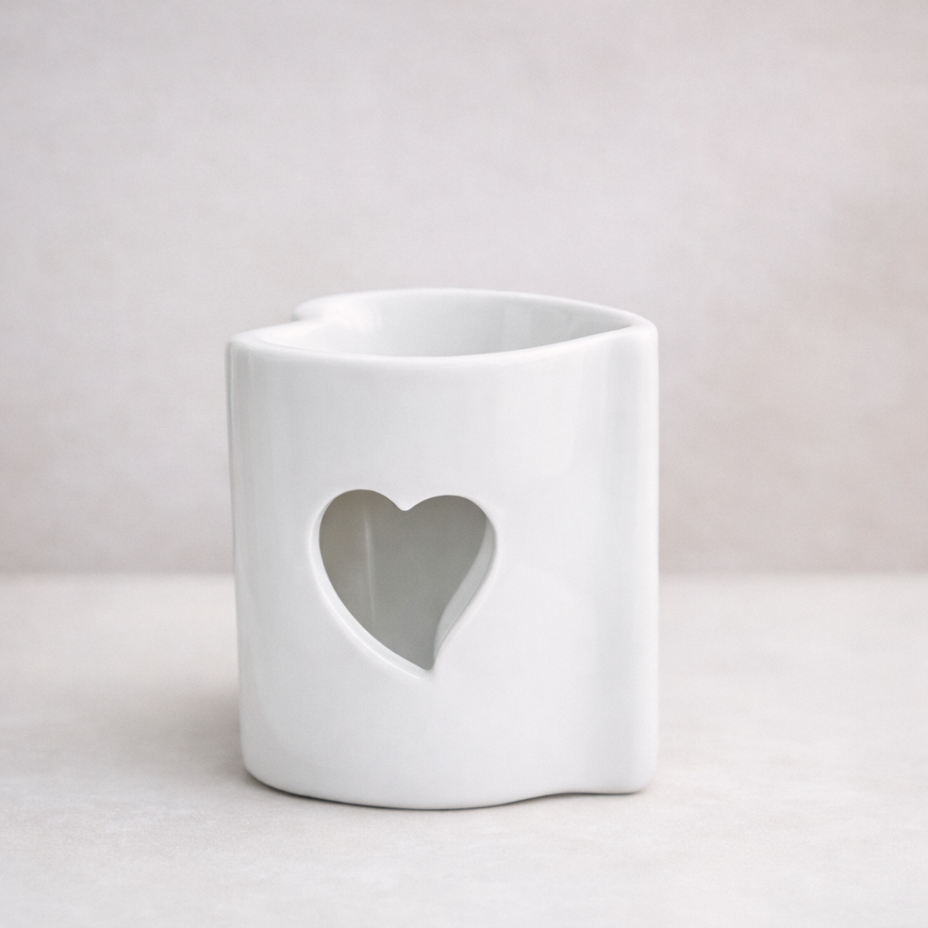 Quemador modelo ”Doble Cuore” Rosa o Blanco