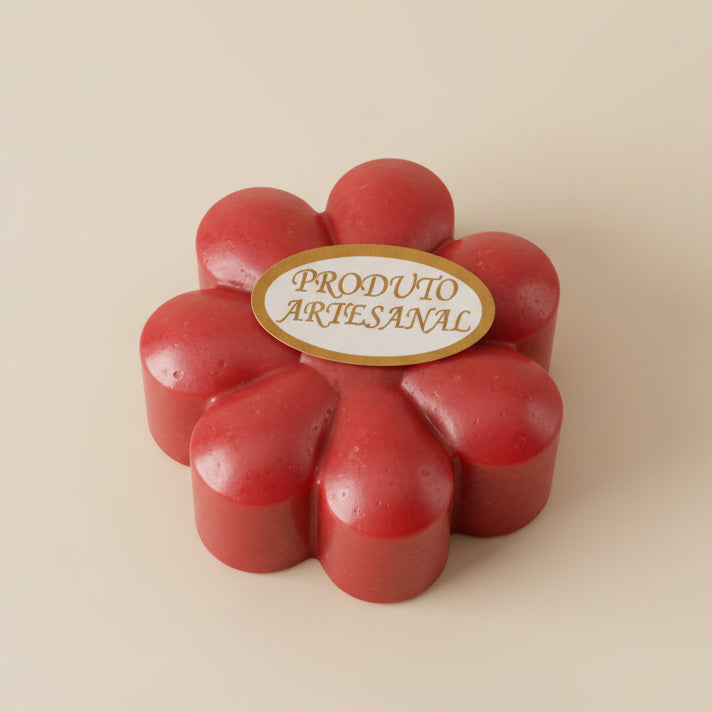 Jabón artesanal modelo "Flor"