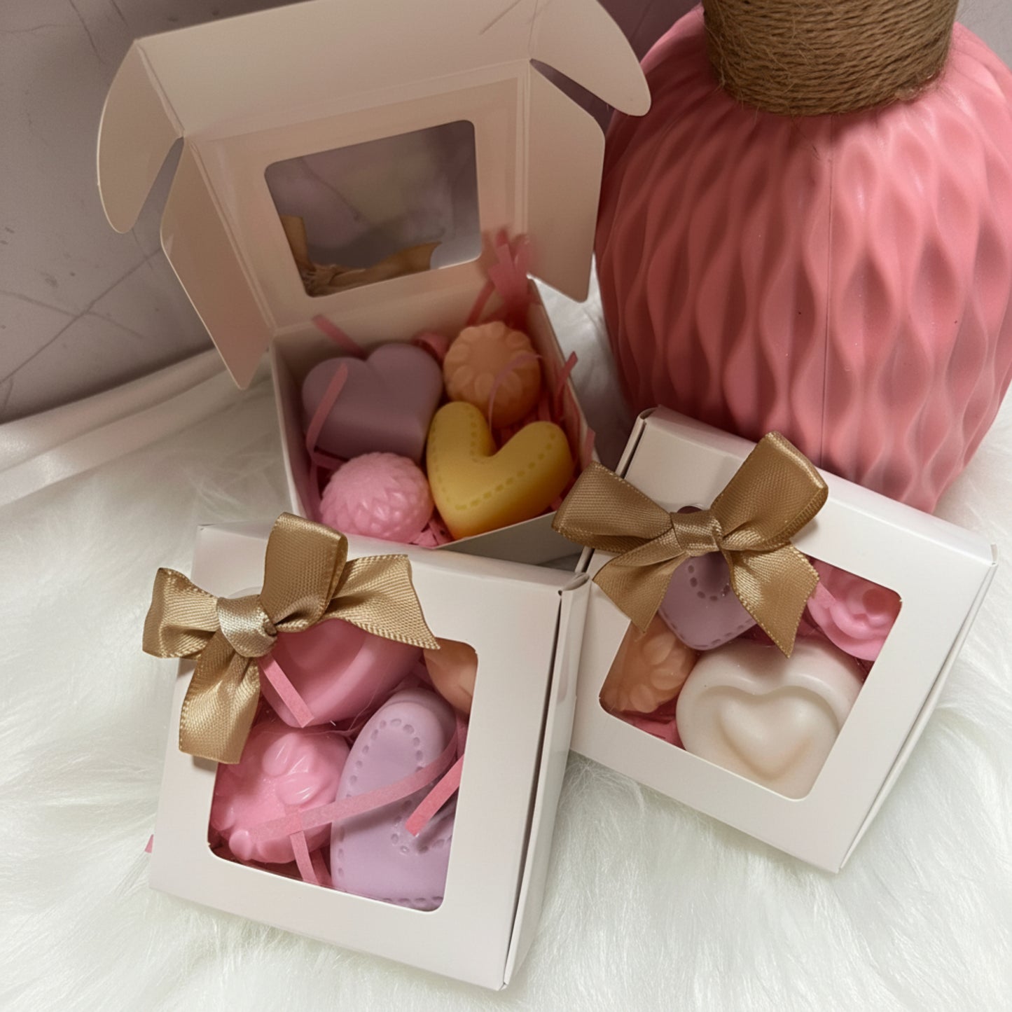 Cajas regalo mini jabones variados