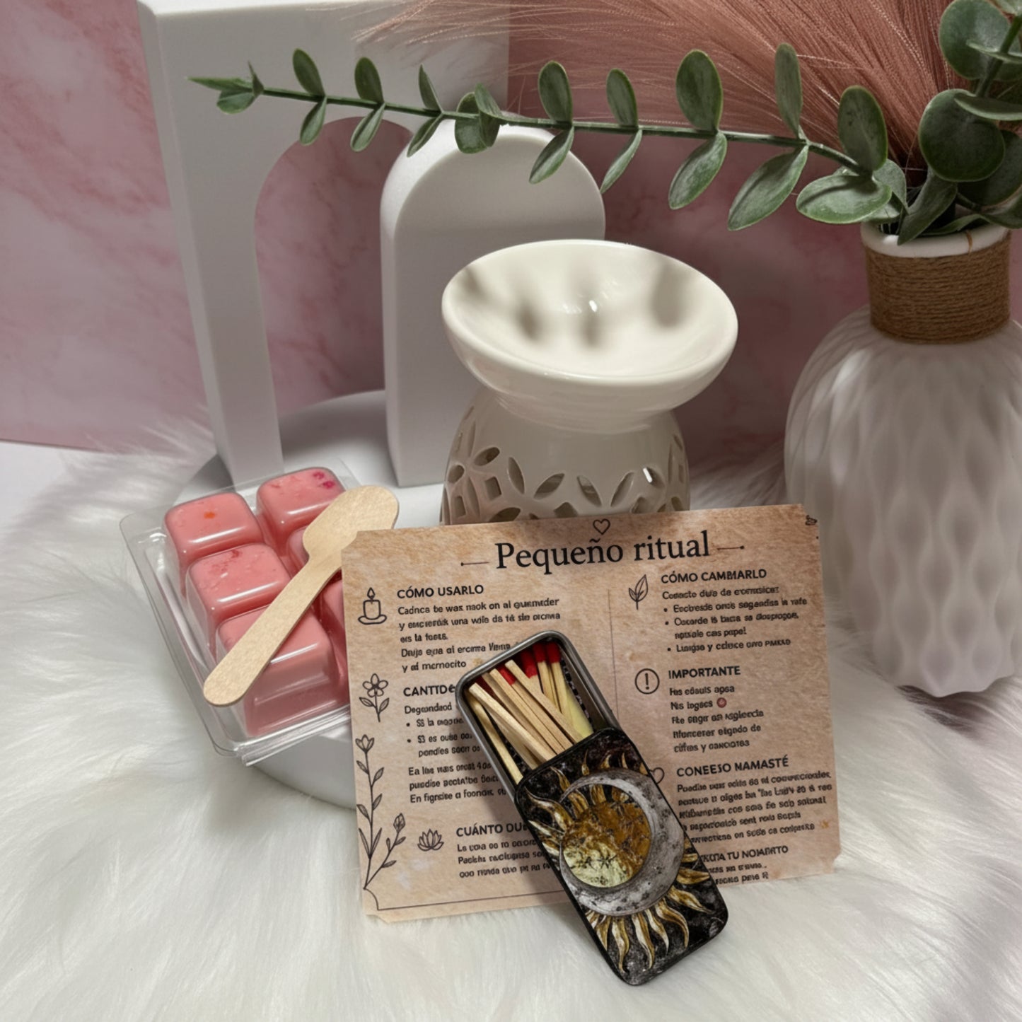 Cucharillas de madera para Wax Melts