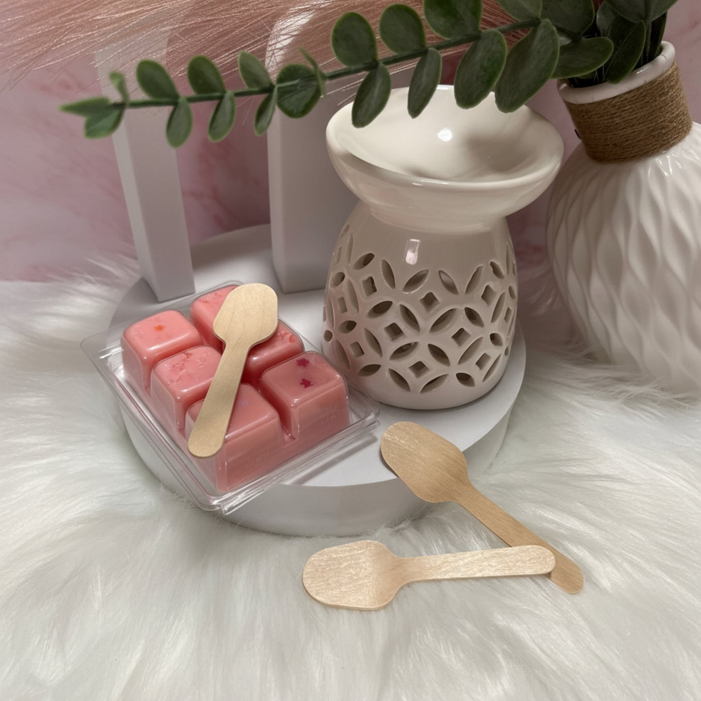 Cucharillas de madera para Wax Melts
