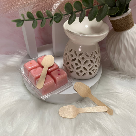 Cucharillas de madera para Wax Melts