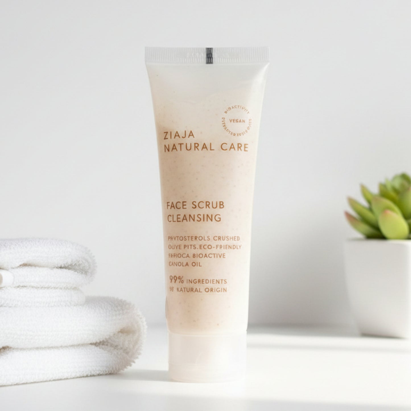 Exfoliante facial suave