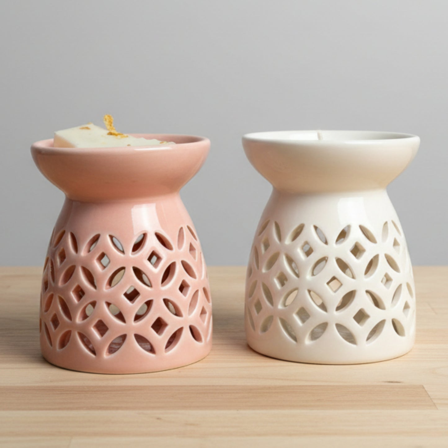 Quemador modelo Celosía - Rosa o Blanco