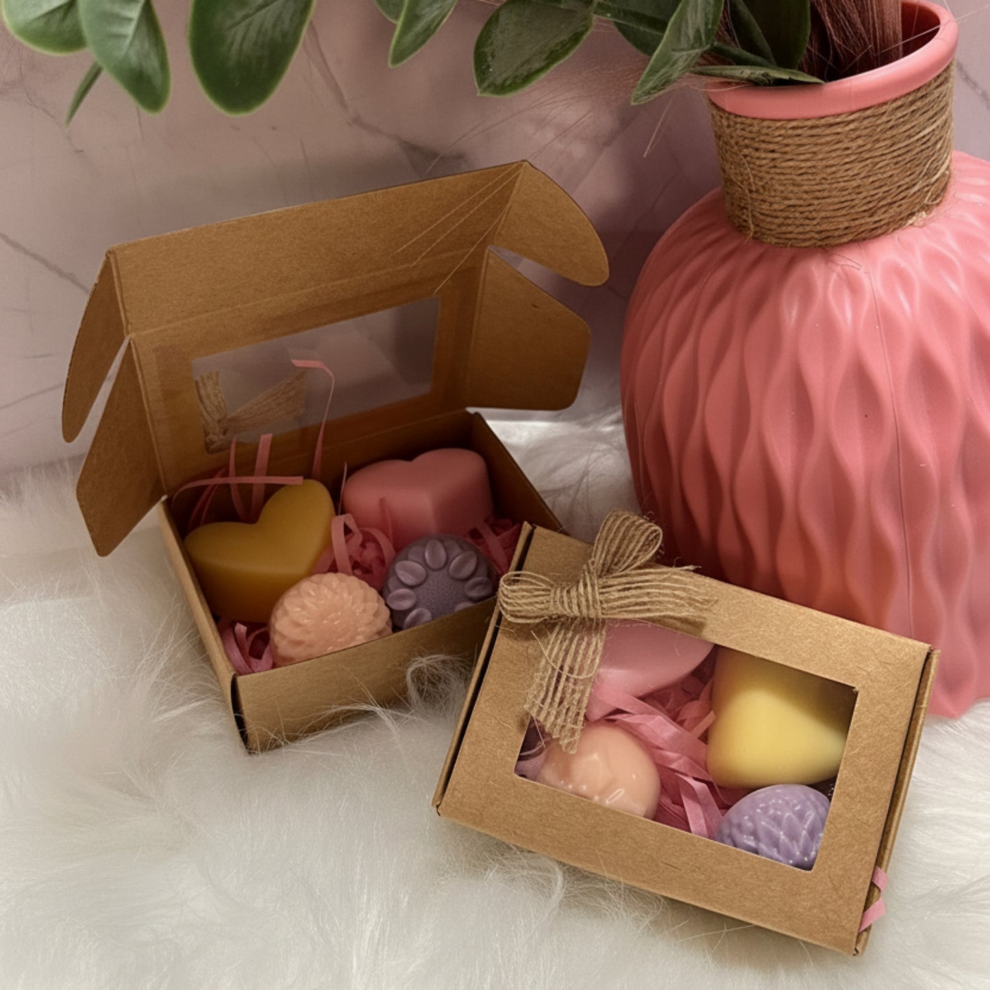 Cajas regalo mini jabones variados