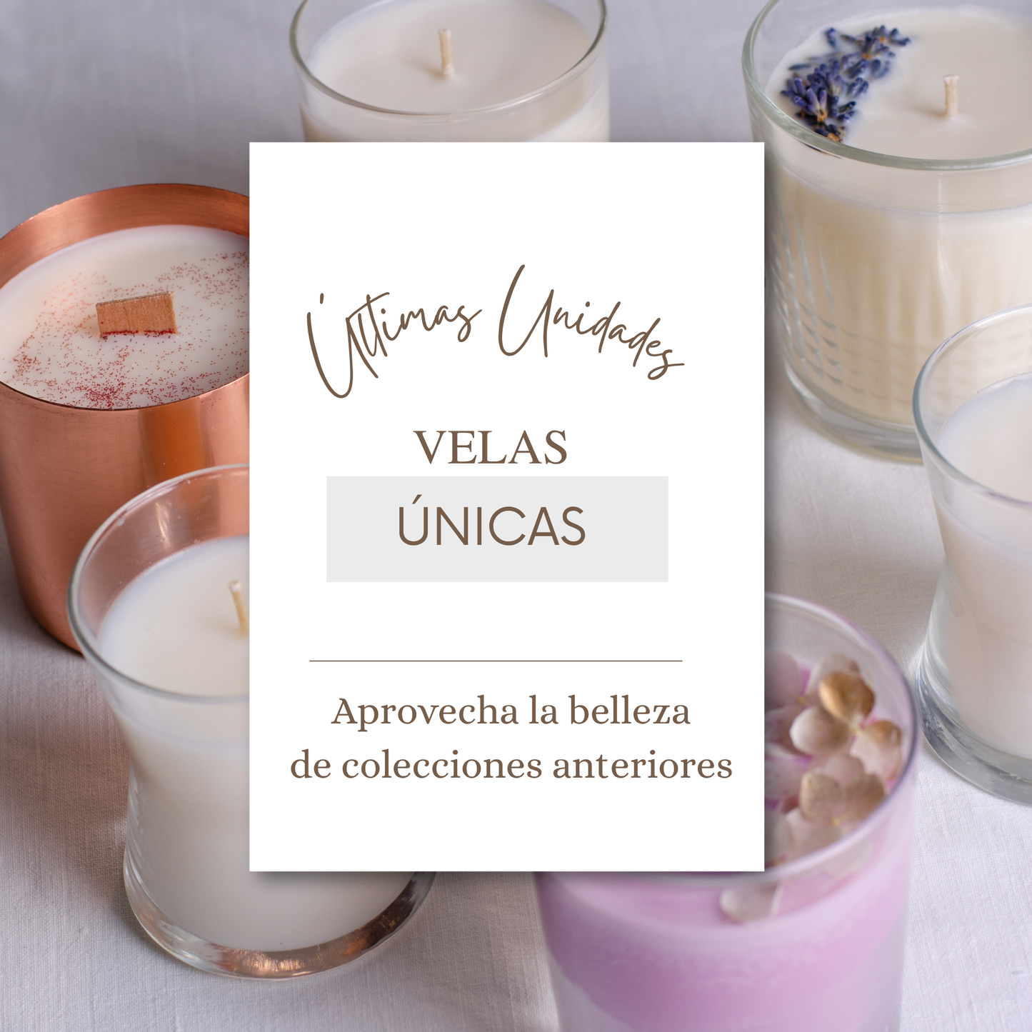 Velas en oferta 250 g (Diferentes modelos)